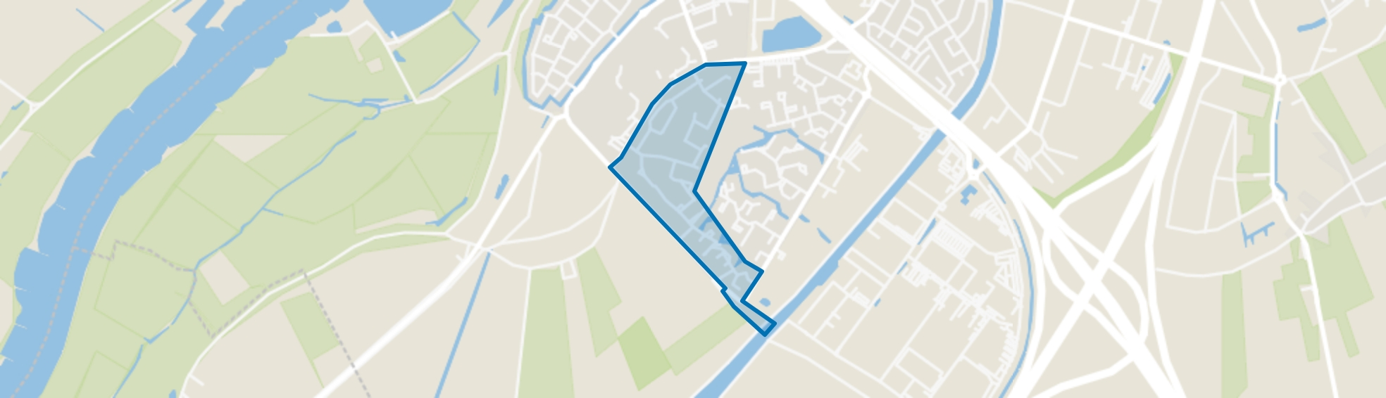 Molenbuurt II, Vianen (UT) map