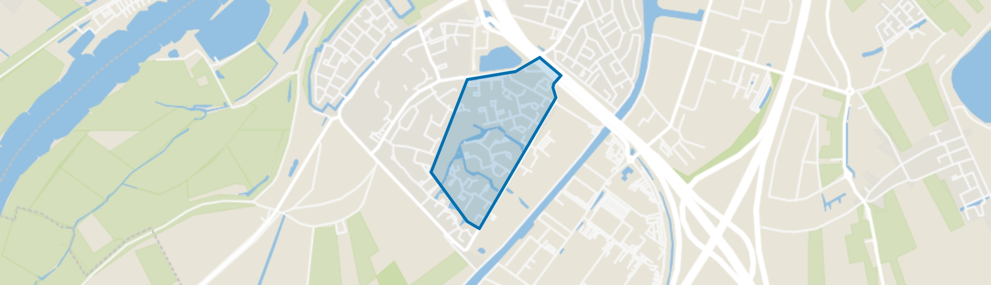Monnikenhof centrum, Vianen (UT) map