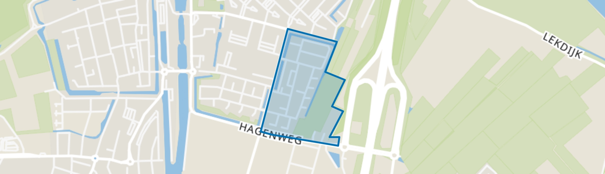 Vogelbuurt (Vianen), Vianen (UT) map