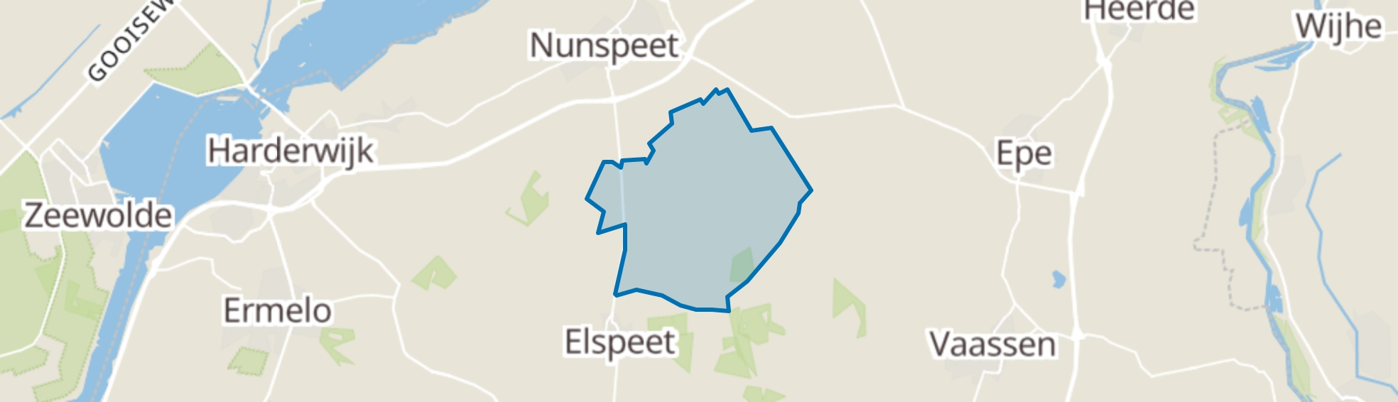 Vierhouten map