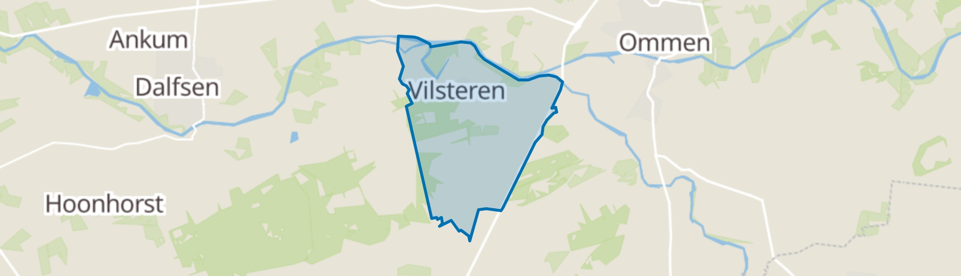 Vilsteren map