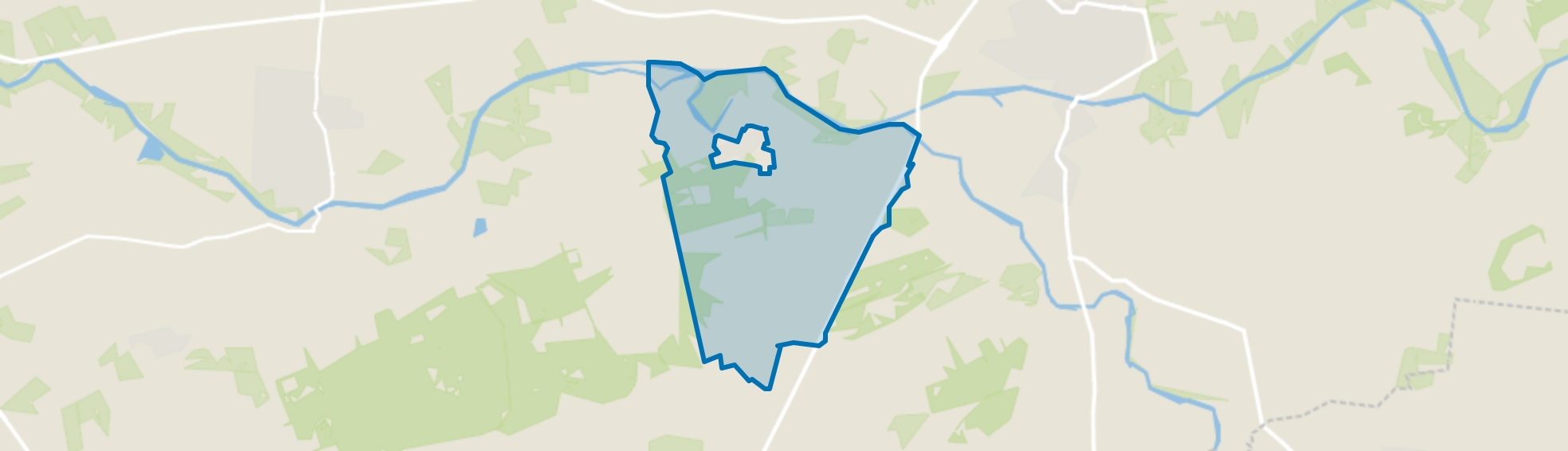 Buurtschap Vilsteren, Vilsteren map