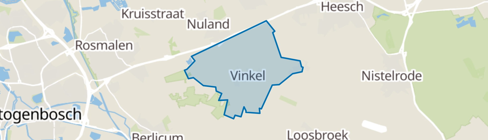 Vinkel (Gem. Den Bosch) map