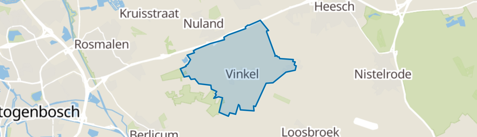 Vinkel (Gem. Den Bosch) map