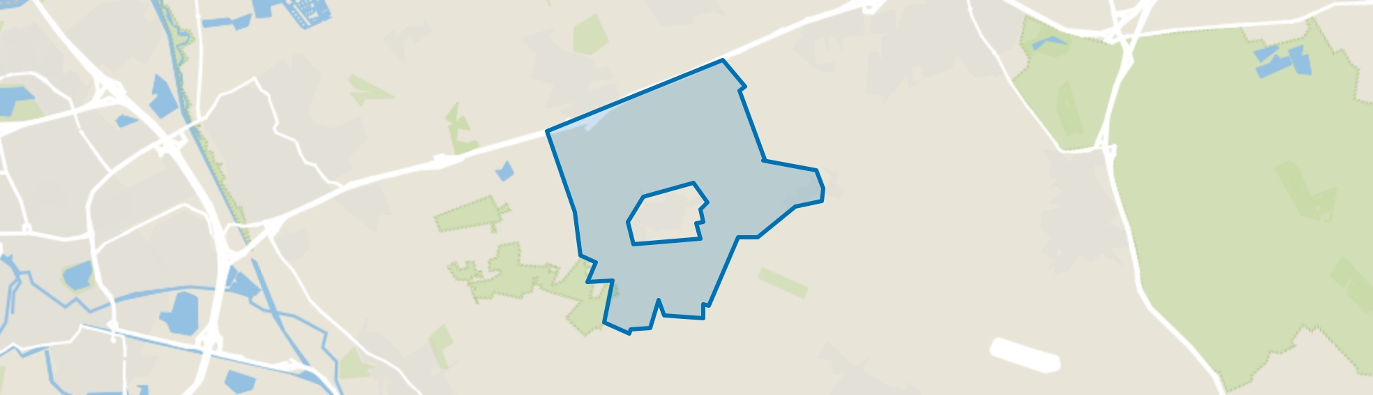 Landelijk gebied Vinkel, Vinkel (Gem. Den Bosch) map