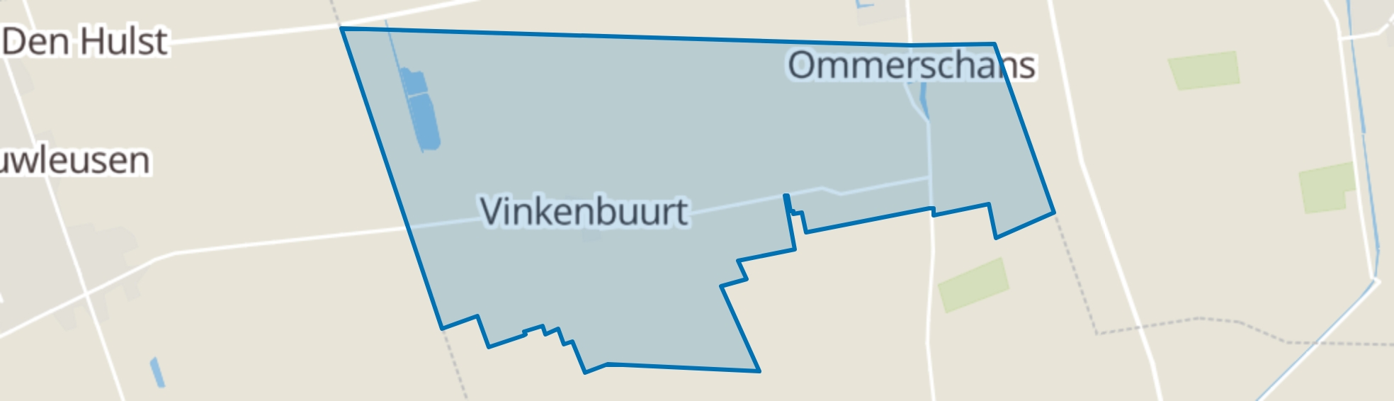 Vinkenbuurt map