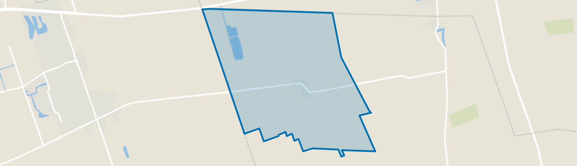 Buurtschap Vinkenbuurt, Vinkenbuurt map