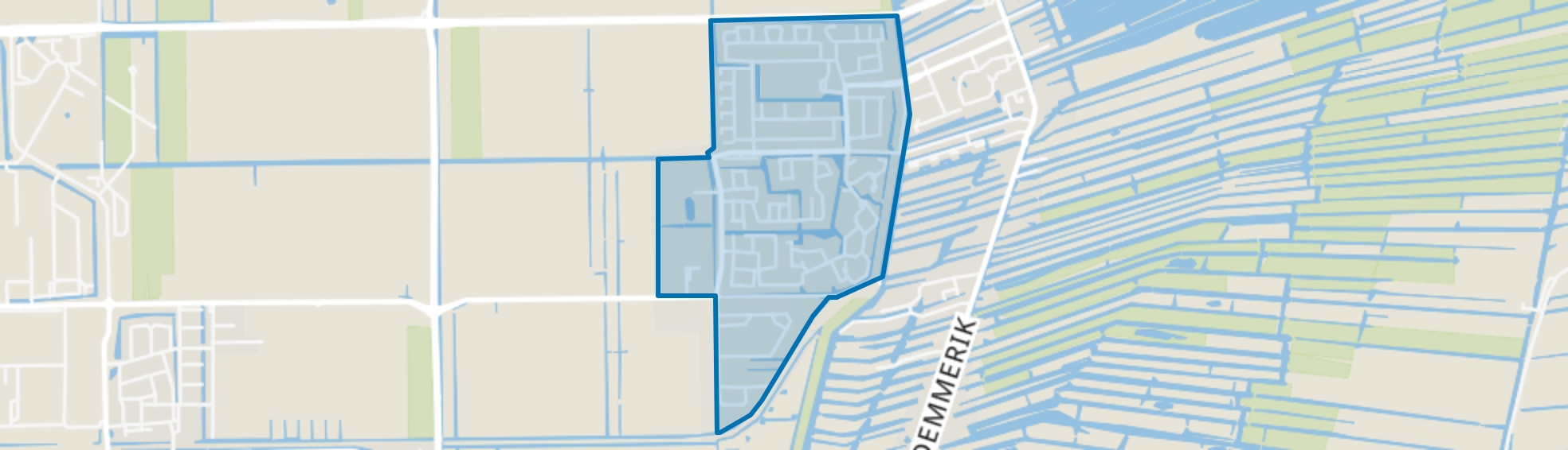 Zuiderwaard-Westerheul, Vinkeveen map