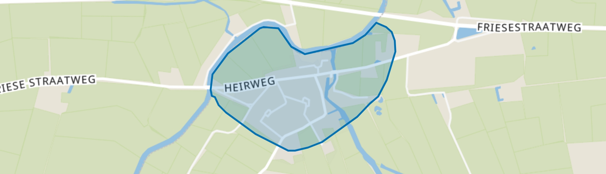 Visvliet, Visvliet map
