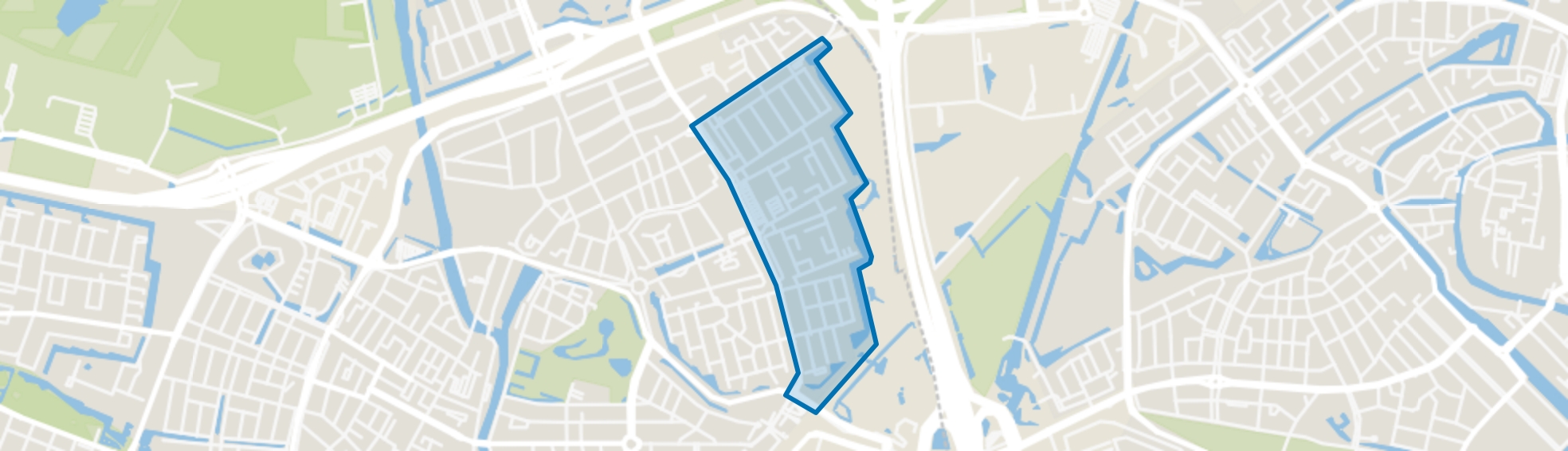 Babberspolder Oost, Vlaardingen map