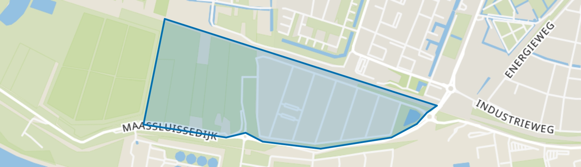 De Vergulde Hand, Vlaardingen map
