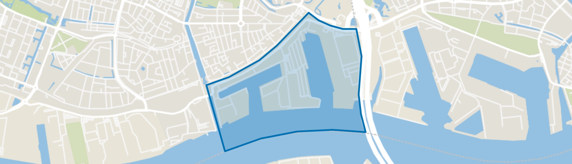 Havengebied Oost, Vlaardingen map