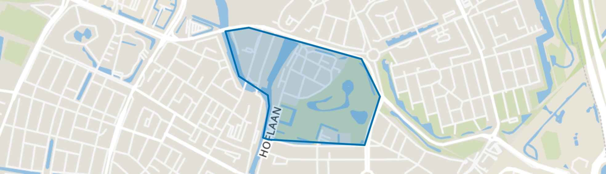 Hofbuurt, Vlaardingen map