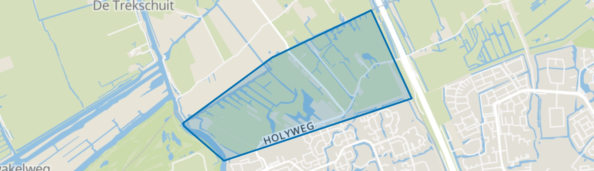 Holierhoekse Polder, Vlaardingen map