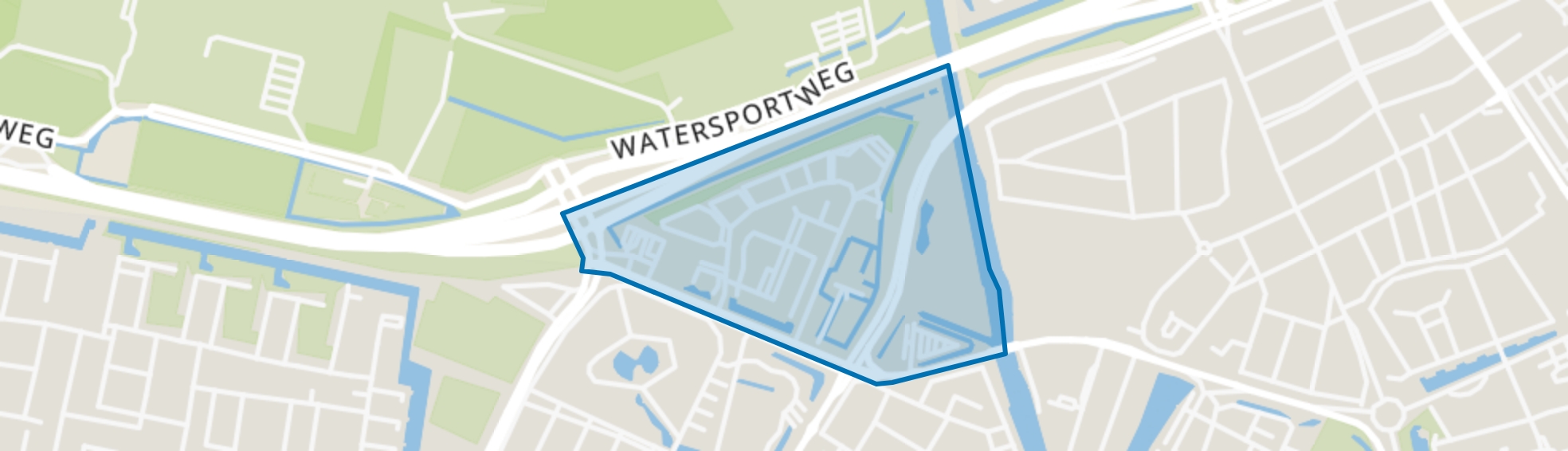 Hoogstad, Vlaardingen map
