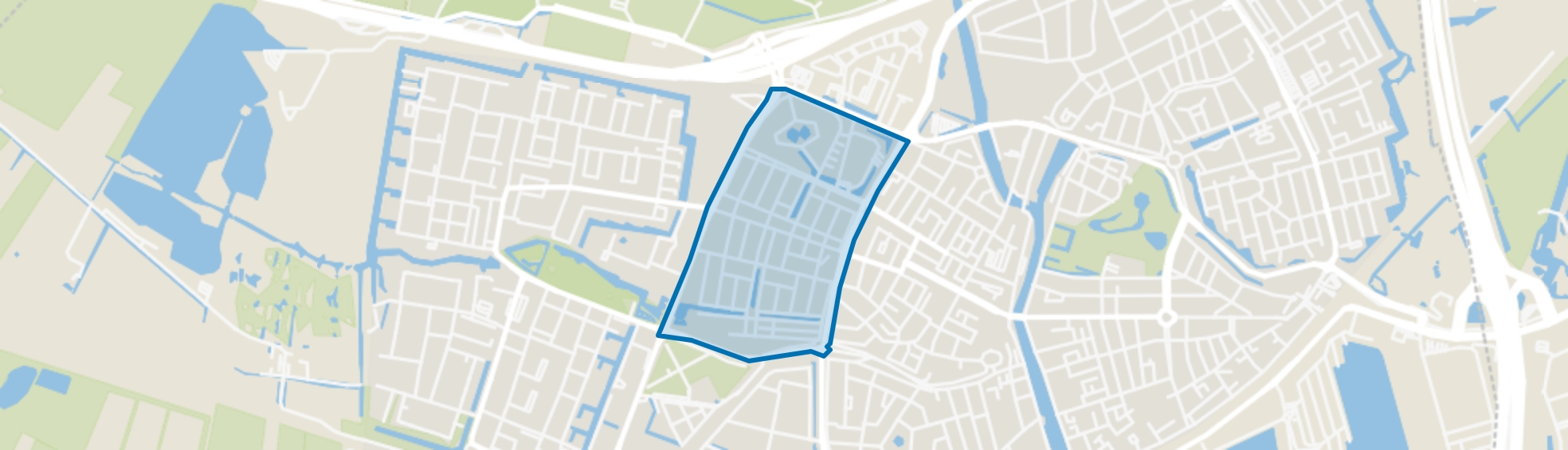 Indische Buurt, Vlaardingen map