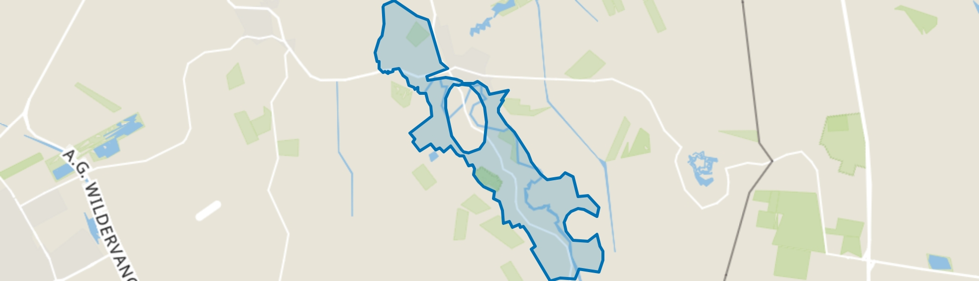 Verspreide huizen Vlagtwedde, Vlagtwedde map