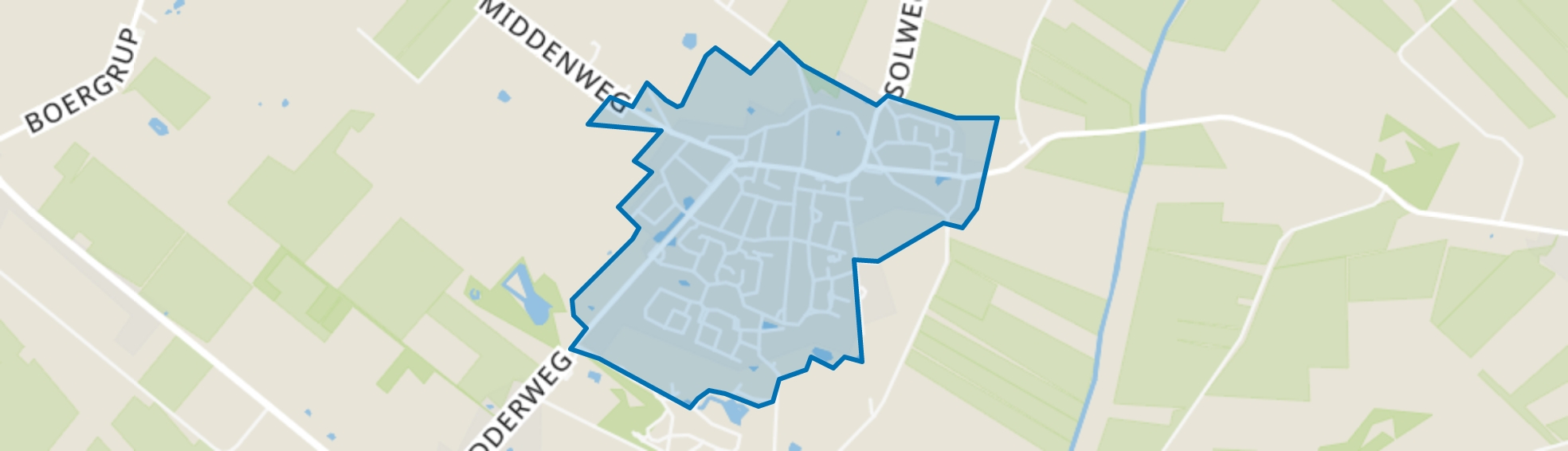 Vledder, Vledder map