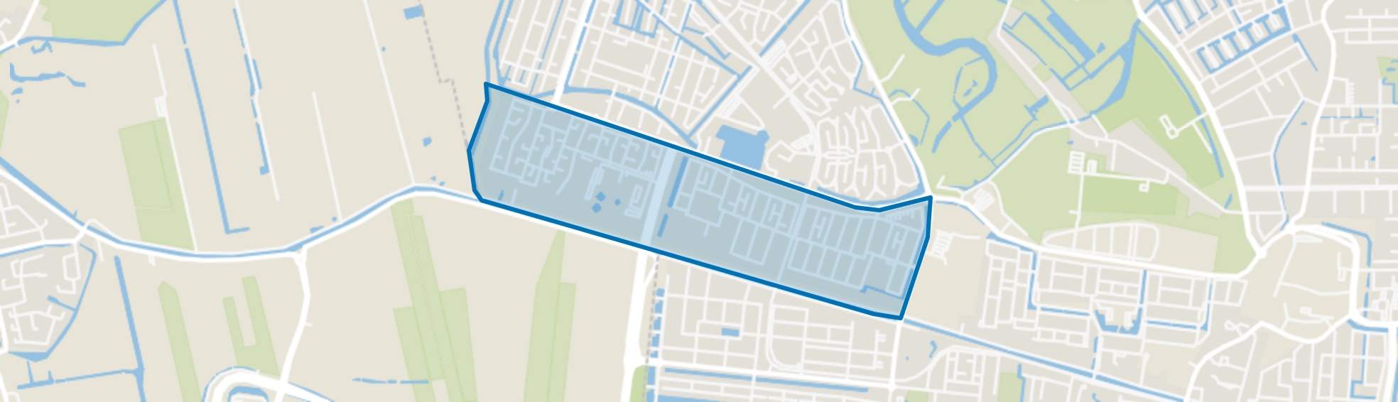 Vleuterweide-Zuid, Vleuten map