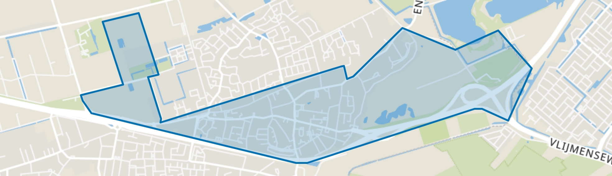 Vlijmen-Dorp, Vlijmen map