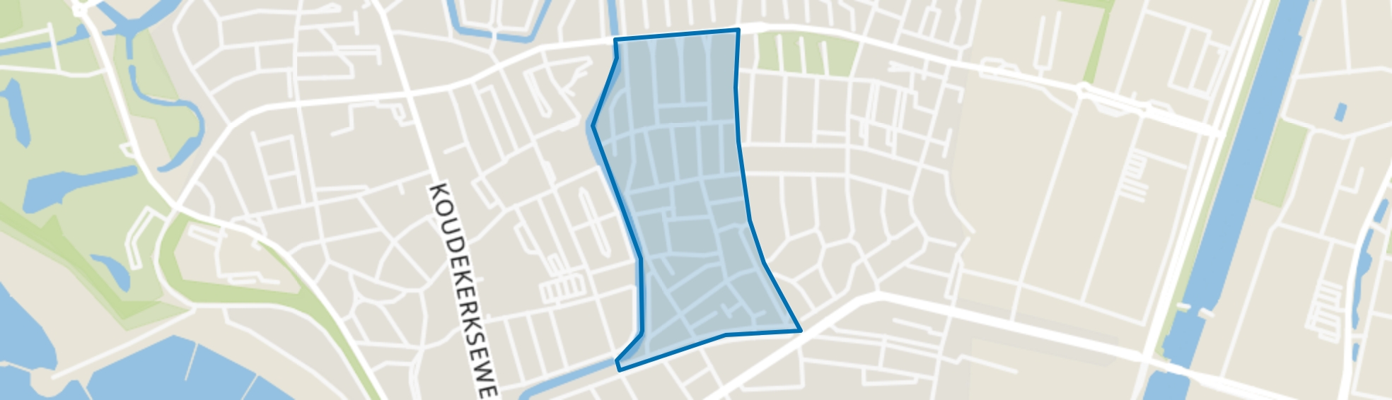 Bloemenlaan e.o. West, Vlissingen map