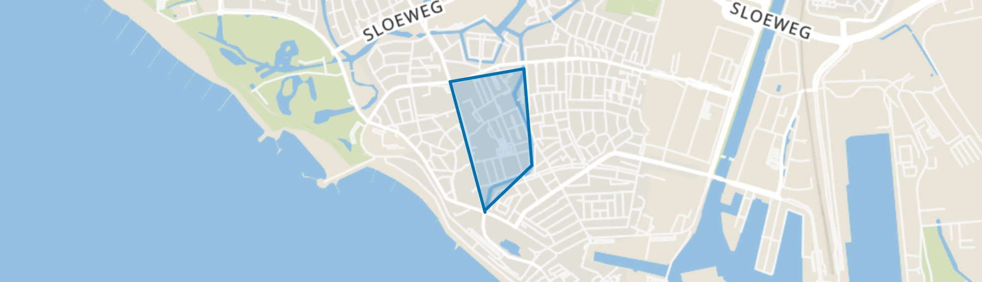 Bonedijkestraat e.o., Vlissingen map