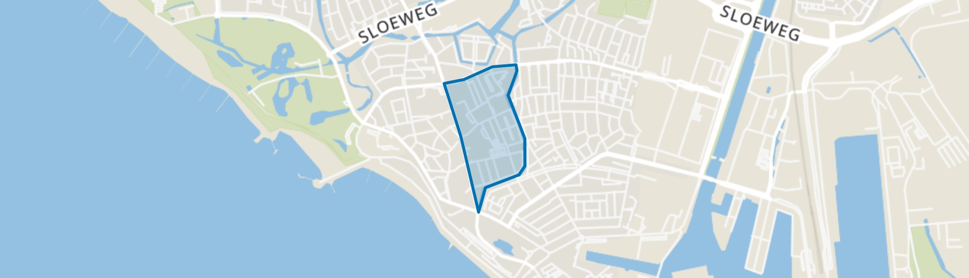 Bonedijkestraat e.o., Vlissingen map