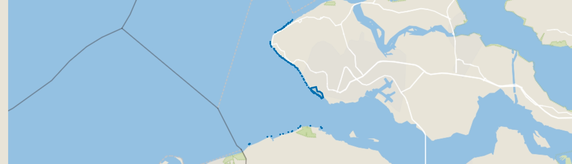 Westduin, Vlissingen map