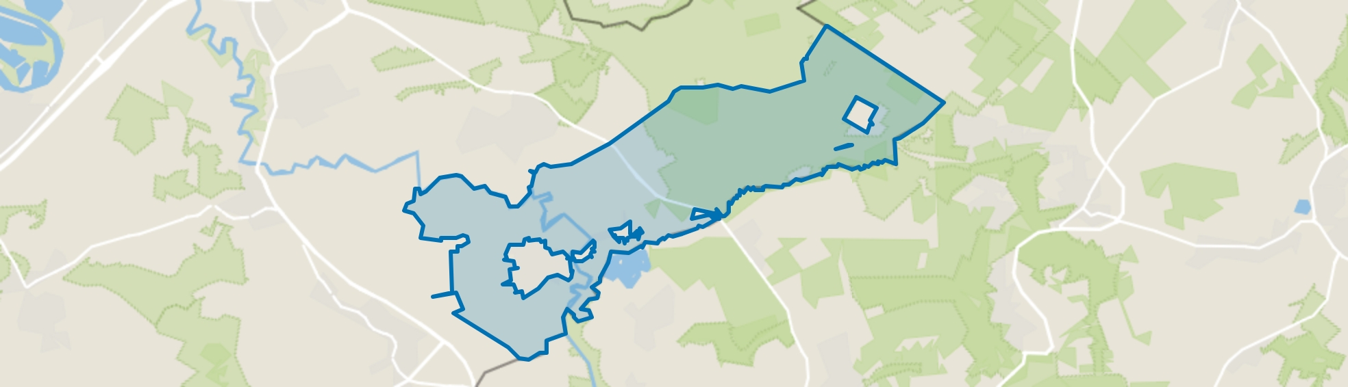 Buitengebied Vlodrop, Vlodrop map