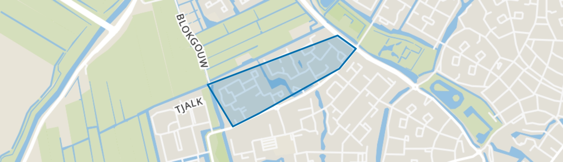 Volendam-Blokgouw 3, Volendam map