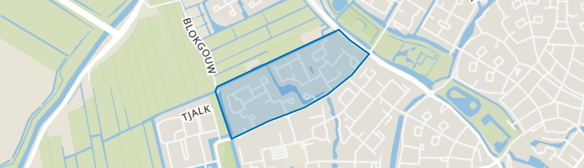 Volendam-Blokgouw 3, Volendam map