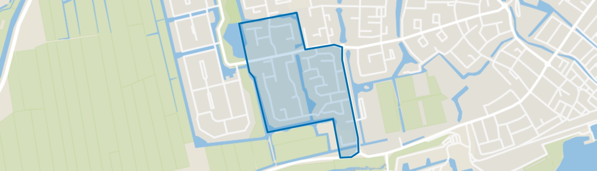 Volendam-Blokgouw 4, 5 en 6, Volendam map