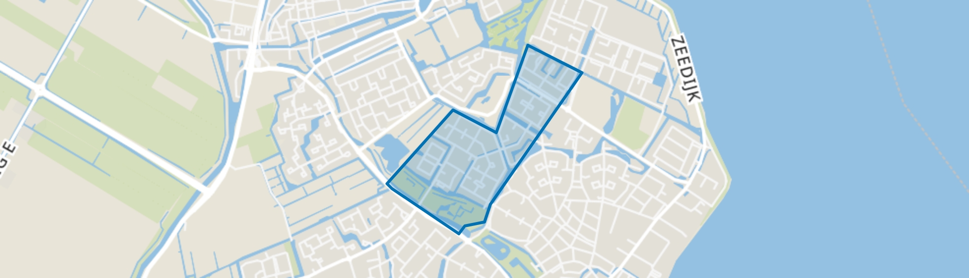 Volendam-Middengebied, Volendam map