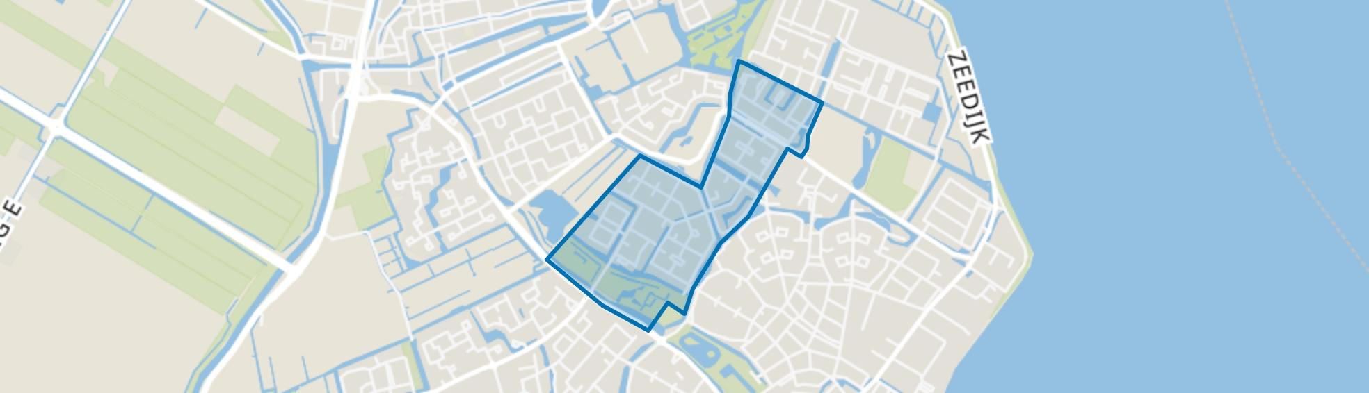 Volendam-Middengebied, Volendam map