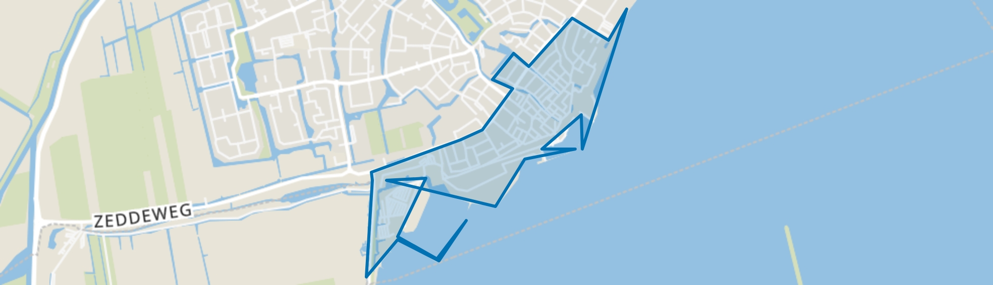 Volendam-Oude kom, Volendam map