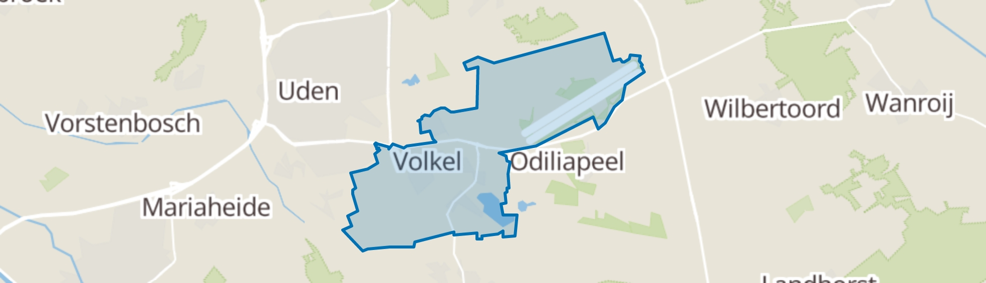 Volkel map