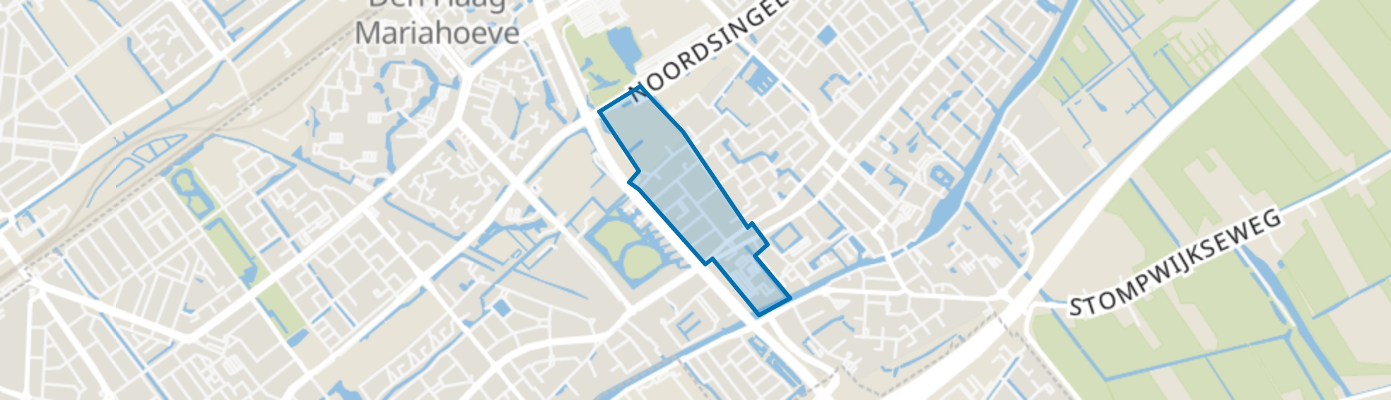 Damsigt, Voorburg map