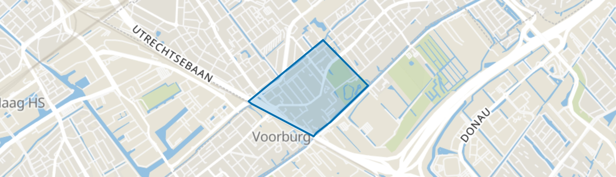 Voorburg Oud zuid, Voorburg map
