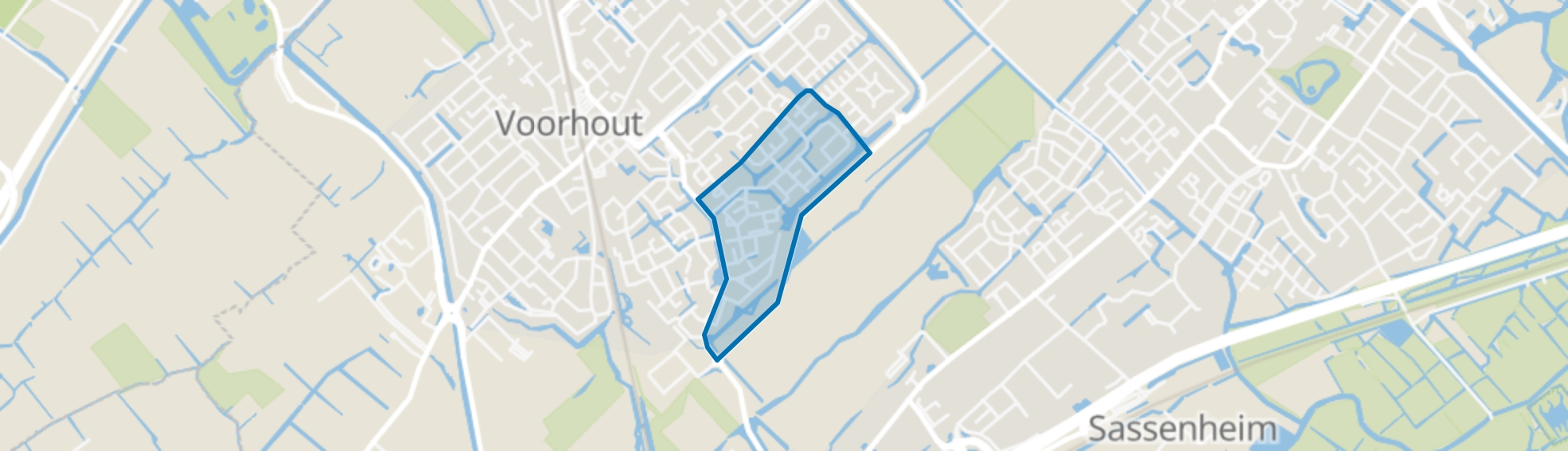 Kruiden Zuid, Voorhout map