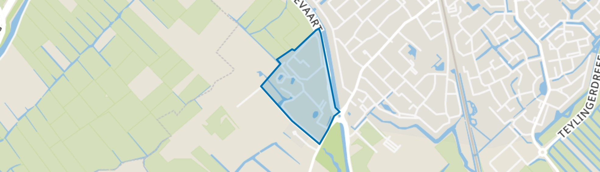 Over de Brug, Voorhout map