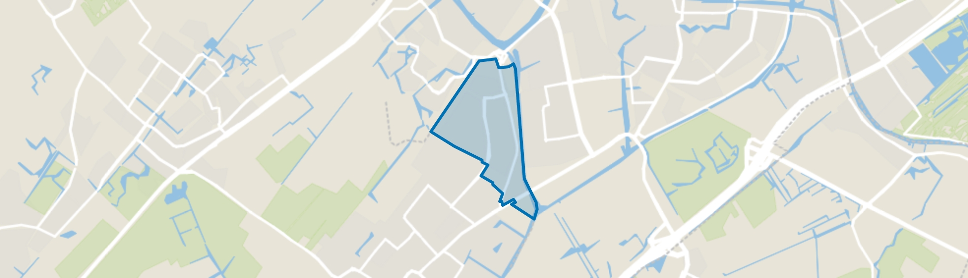 Noord-Hofland, Voorschoten map