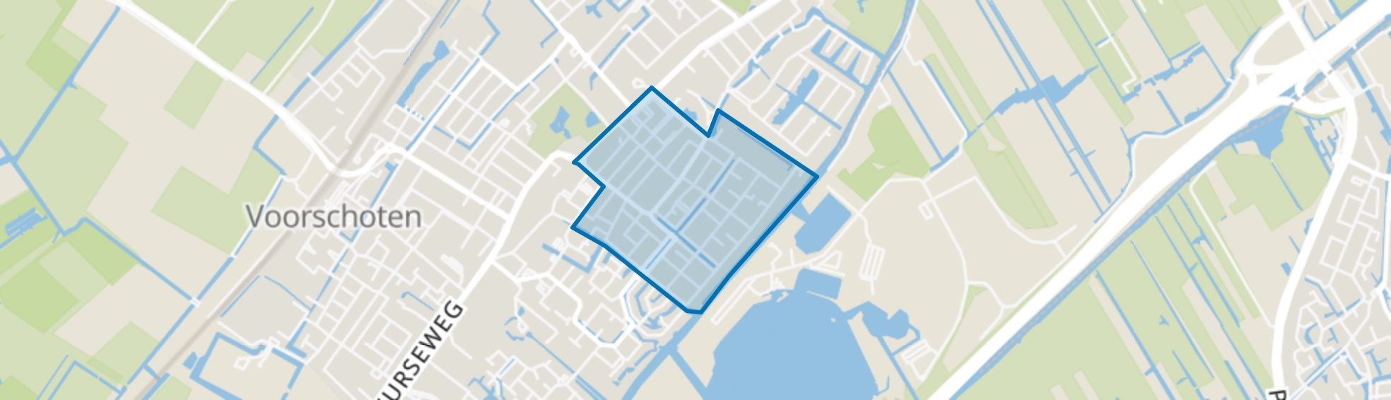 Vlietwijk, Voorschoten map