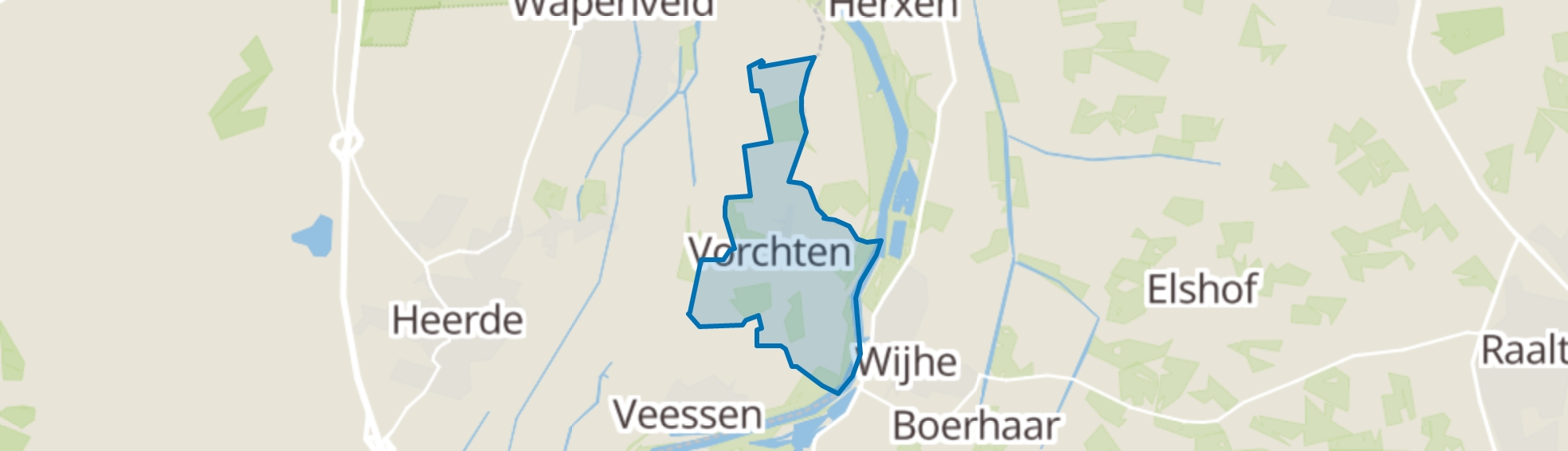 Vorchten map