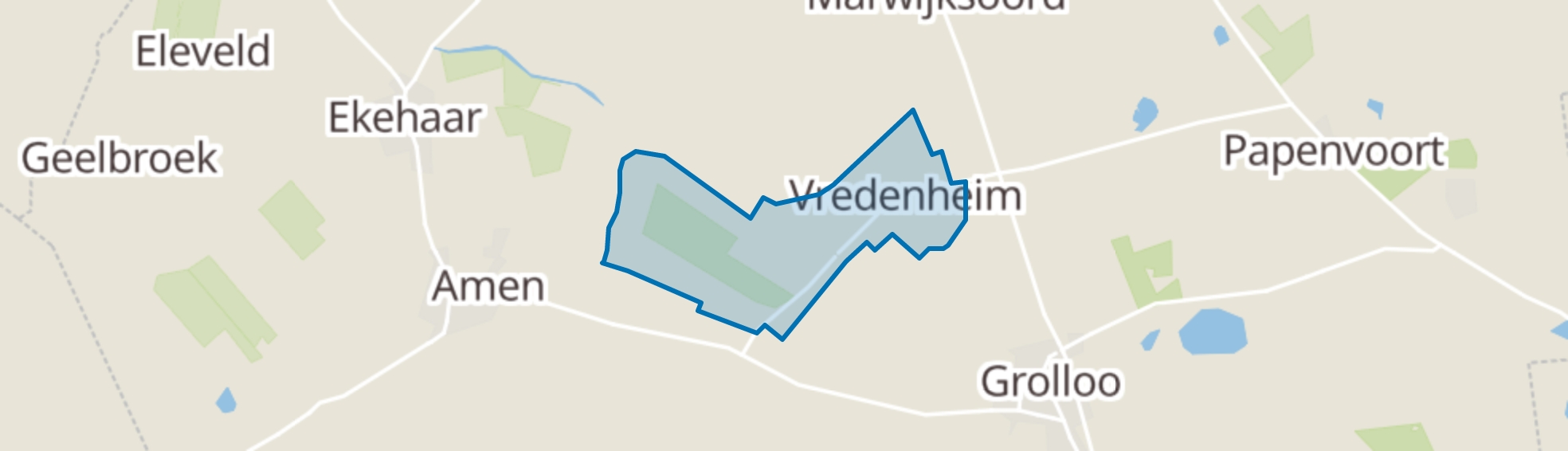Vredenheim map