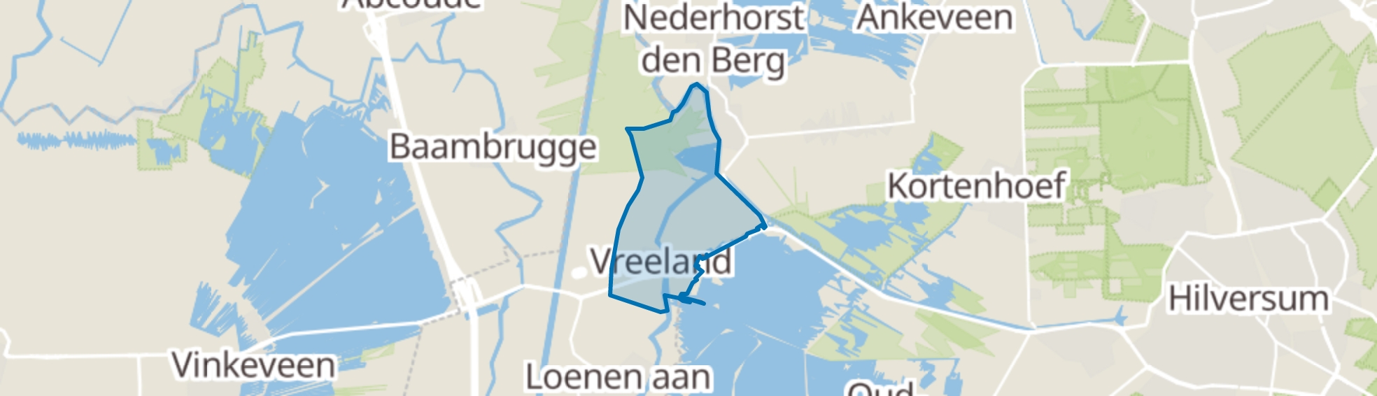 Vreeland map