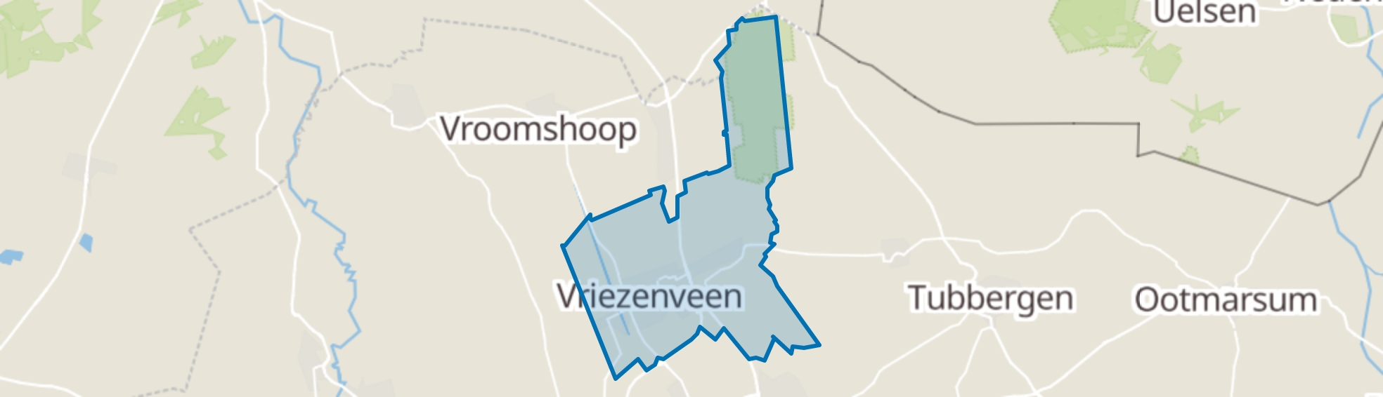 Vriezenveen map