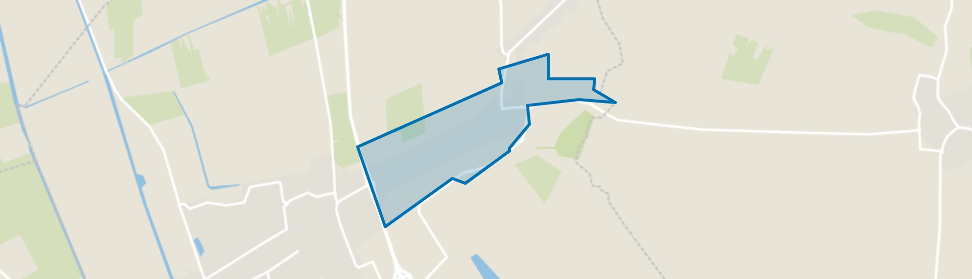 Oosteinde en Slot, Vriezenveen map