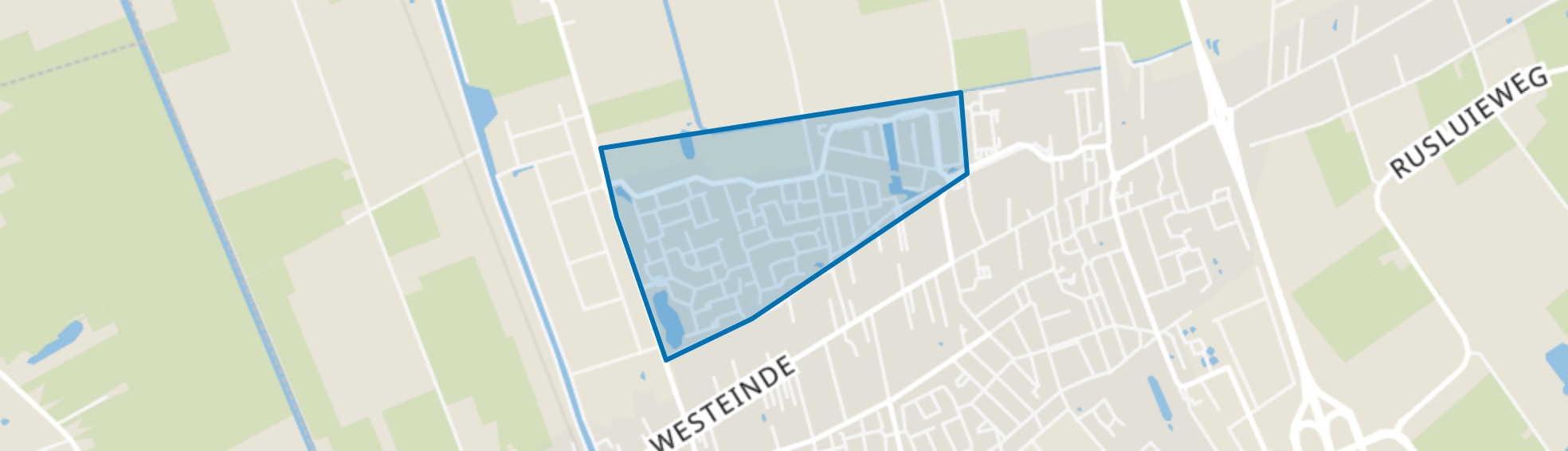 Toekomstig bestemmingsplan Noord, Vriezenveen map