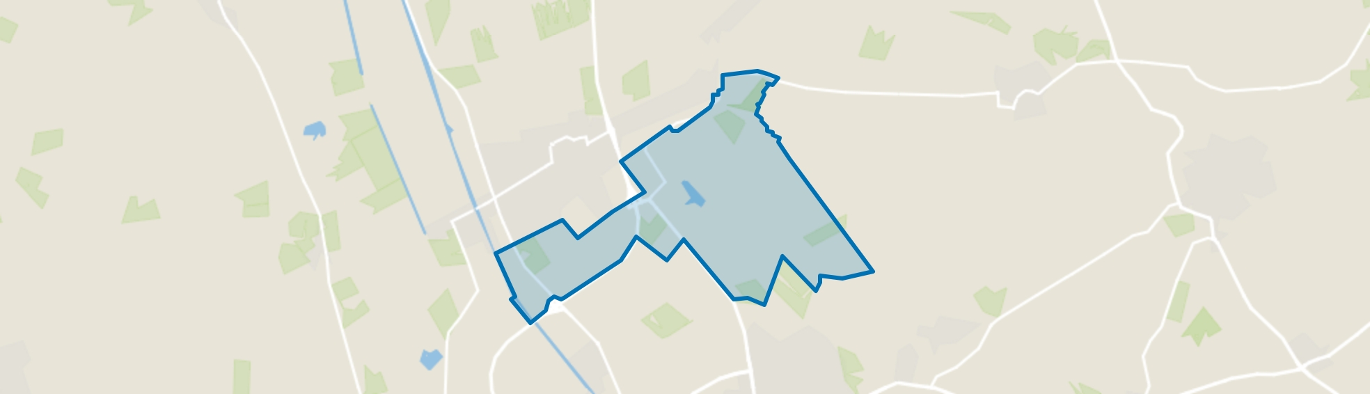 Verspreide huizen Vriezenveen-Zuid, Vriezenveen map