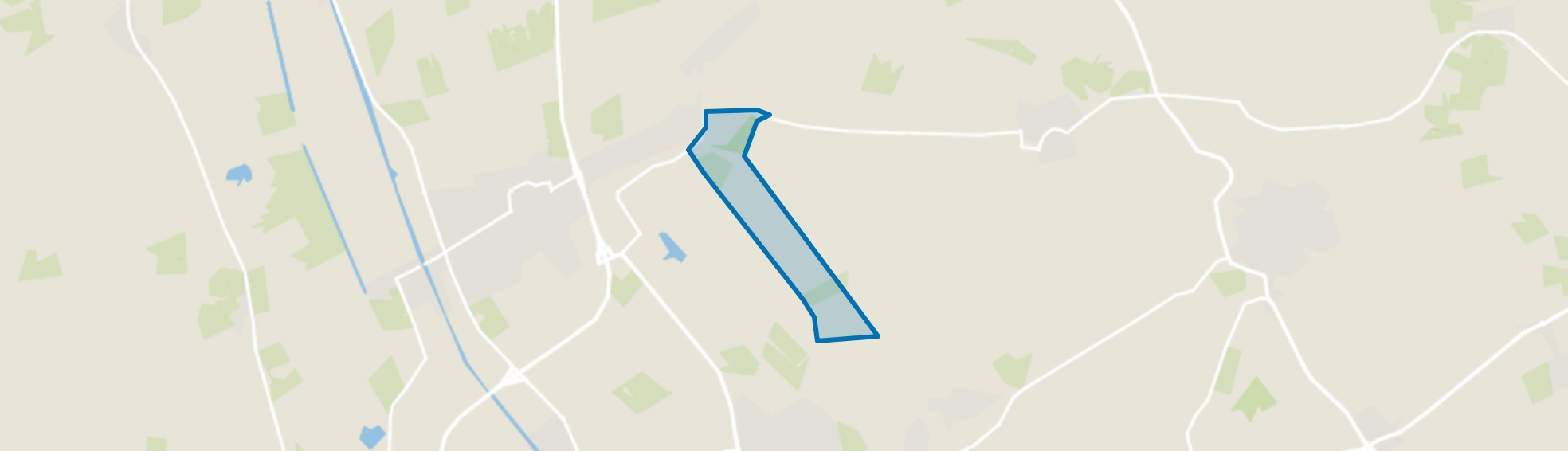 Verspreide huizen Weitemanslanden, Vriezenveen map